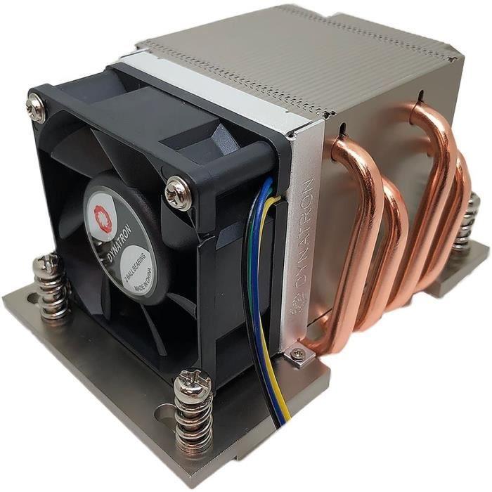 Refroidisseur de processeur - INTER-TECH - A-38 - 6 cm - 25,8 dB - Compatible AMD EPYC/Ryzen