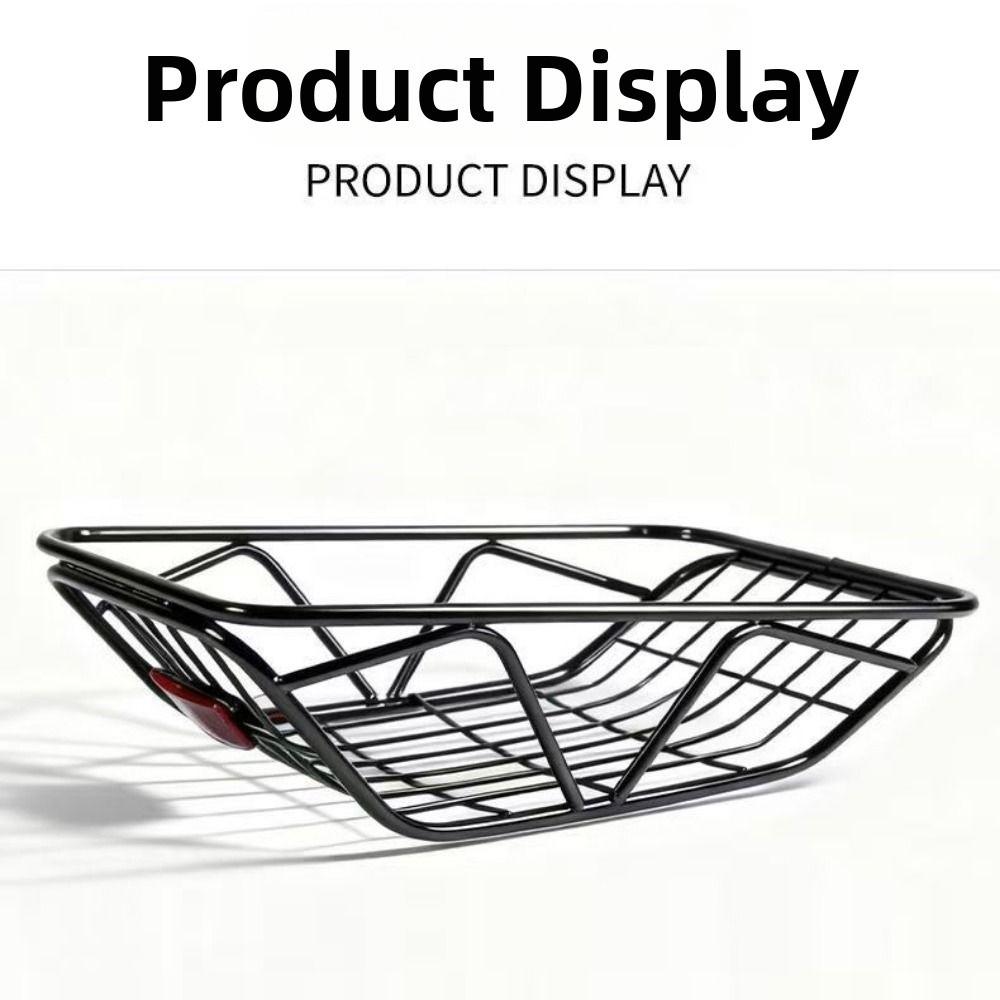 Easy To Install Student Riding Storage Basket Bicycle Basket  Electric Bicycles Accessories