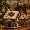 Regalo di Natale Creativo per la Mamma Casa 3D Perla Sintetica Kit Artistico Fai da Te Pittura con Strass Kit Attività Creative Rilassanti Adulti Adulti Tavolo