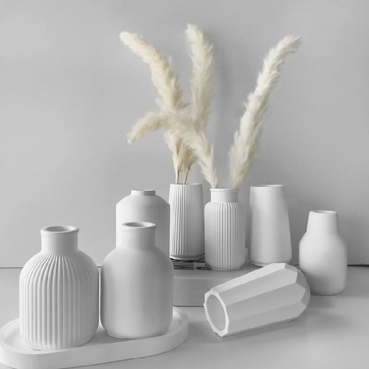 Elegant Designs Sturdy Silicone Molds for Vase Crafting Use with Resin Plaster or Concrete for Artistic Creation
