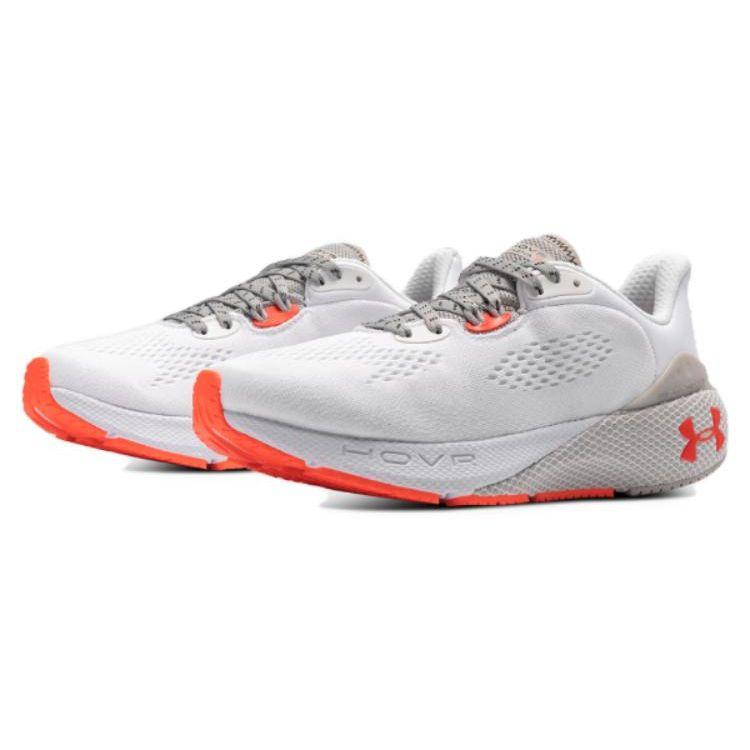 Under Armour HOVR Machina 3 Fashion Sports Comfortable Fabric Low-Top Casual Running Shoes Women Sneaker Red White 3025660-101