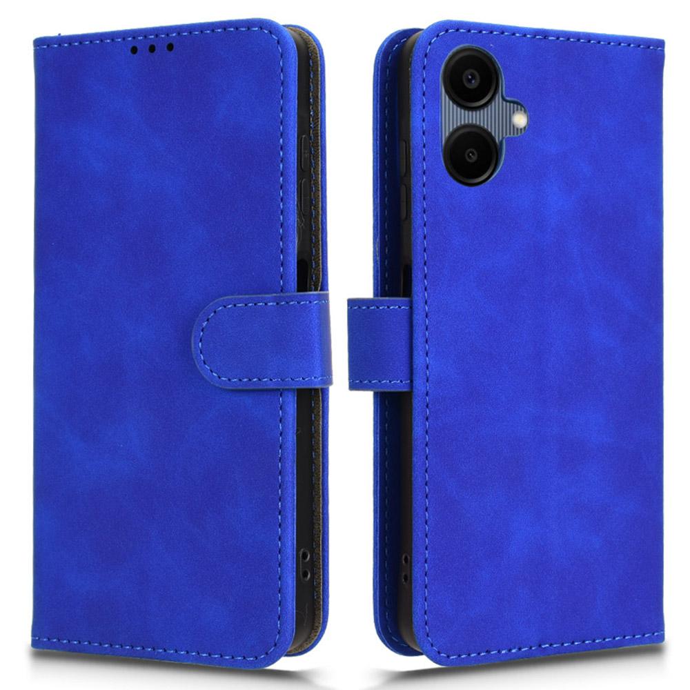 

For Samsung Galaxy A06 4G Leather Case Skin-Feel Anti-Drop Wallet Flip Phone Cover A