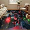 1 Stück Spider-Man Teppich, Schlafzimmer und Spielzimmer, Langlebig, Fleckenbeständig und Leicht zu Reinigen, Wohnzimmer