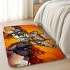 Classic B-Borderlands-Games Floor Mat Machine Washable Soft Flannel Area Rug, Non-Slip Absorbent Floor Mat for Living Room