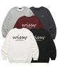 Bluză cu glugă Wissi cu logo de bază (Wls005) Melange Grey