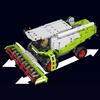 Farmer'S Vehicle 17014 Technical Car Toy The Remote Control Harvester Building Block Enginerring Truck Brick Kids Christmas Gift