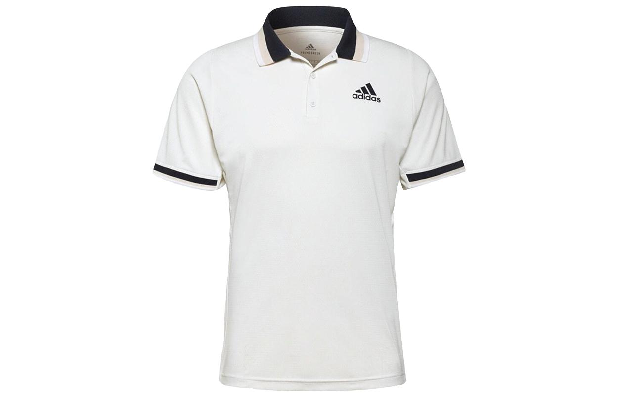 Adidas Polo Shirts Men s White Polo Collar Moderate Other GT7854 XL