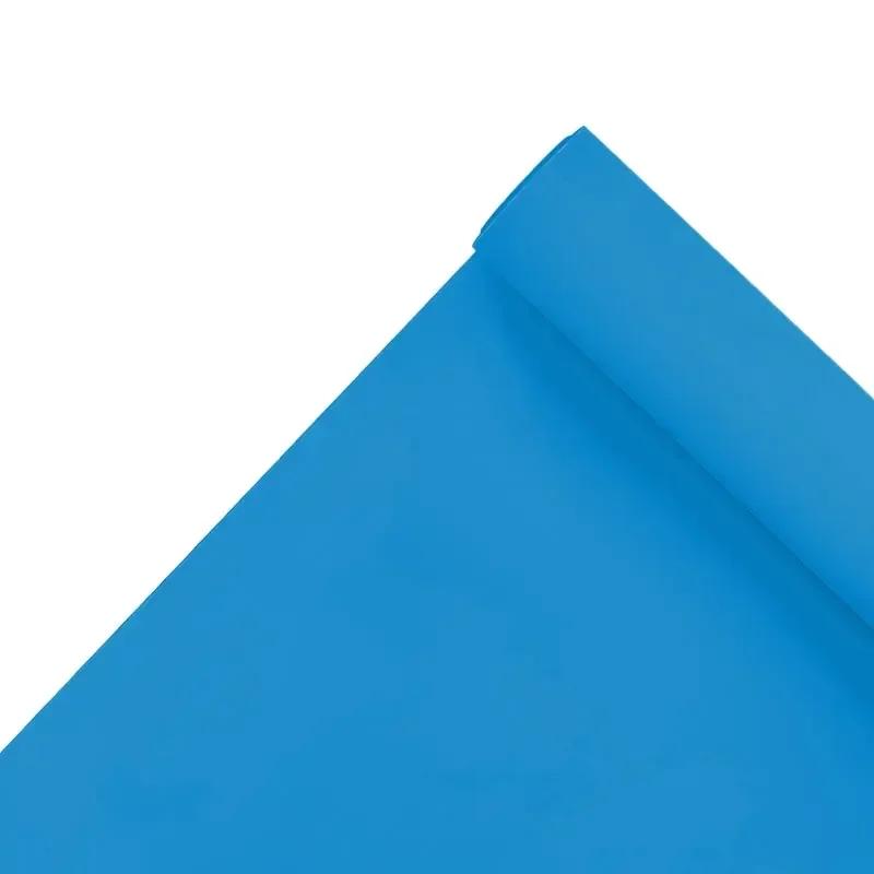 58cmX11yards Plain Porcelain Matte Floral Paper Flower Bouquet Solid Color Floral Page Flower Material Waterproof Packaging Film