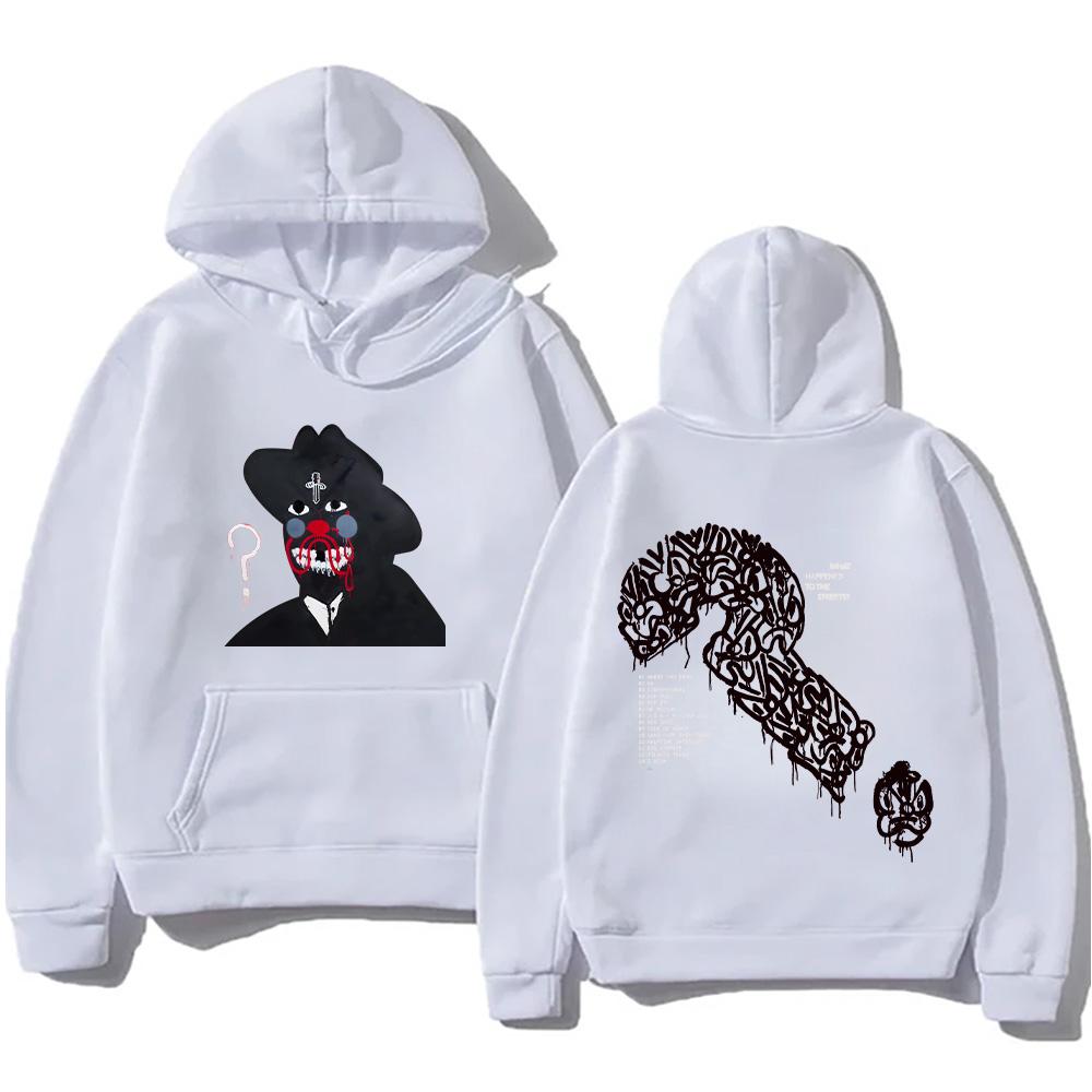 21 Savage What Happened To The Streets? New Album Hoodie Retro Hip Hop Streetwear Women Men Y2k Sweatshirt Fashion Graphic Hoody