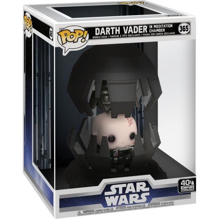 Figurine funko pop! deluxe: star wars - darth vader in meditation chamber