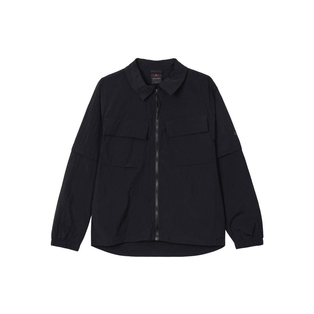 Jordan SS23 Woven Utility Jacket Men Outerwear Black DV7694-010