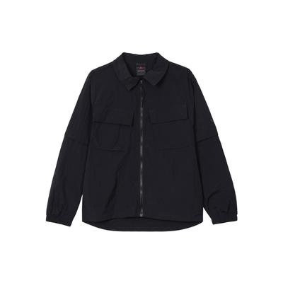 SS23 Woven Utility Jacket Men Outerwear Black DV7694-010