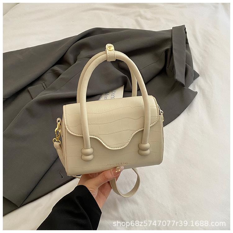 

Fashion versatile high-end sense portable small square bag women 2025 new work small bag commuter shoulder messenger bag белый