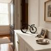 Minimalist Bike Model, Elegant 3D Printed Cycling Sculpture for Desk Decor, Home Office Gift for Cyclists