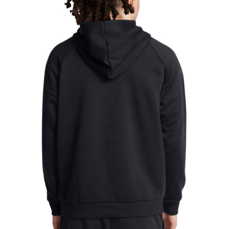 Under Armour Rival Fleece Hoodie Men Hoodies Black 1386595-001