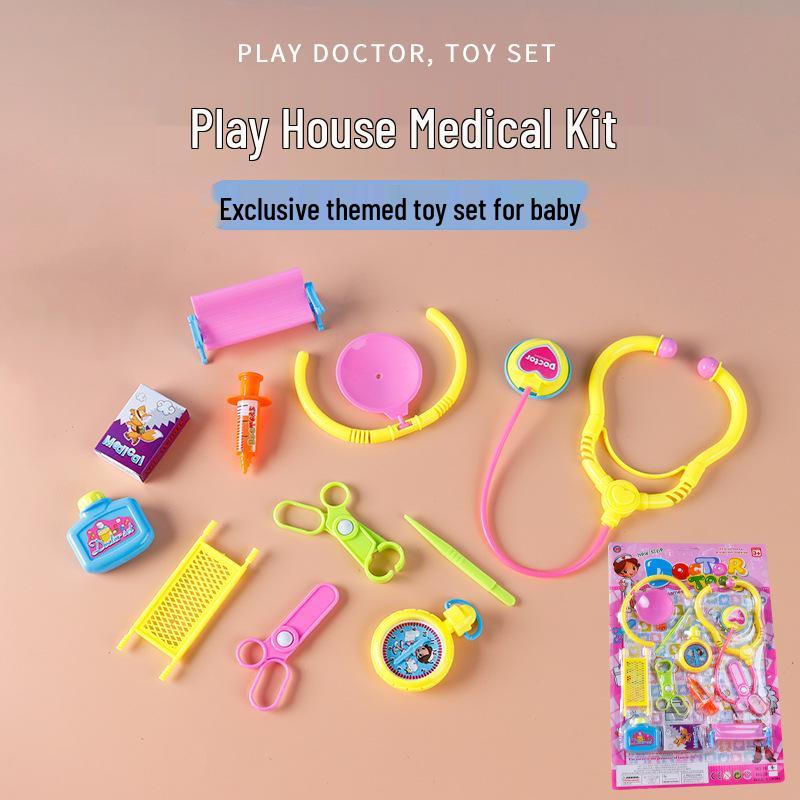 Children s Doctor Play Set: Medical Kit Toys for Ages 0-6 with Stethoscope and Injection Simulation Zhejiang