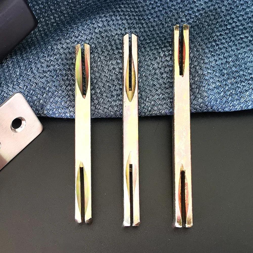 8x8mm 8mm Länge 85-130mm Stahl Eisen Welle Stift Für Fenster Tür Griff Hebel Knauf Vierkantstift
