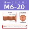 PT-M3M4M5M6M8 Copper-Plated Carbon Steel Projection Weld Studs and Screws