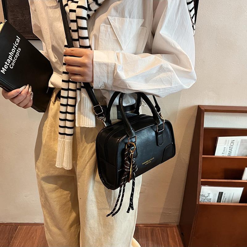 Retro Minimalist Small Square Crossbody Bag Spring Summer New Handheld Women's Fashion Versatile Quality Handbag