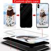 For POCO F7 Ultra Custom Photo Tempered Glass Case For POCO X7 Pro X6 F6 Pro Personalized Bumper Protection Cover With Lanyard