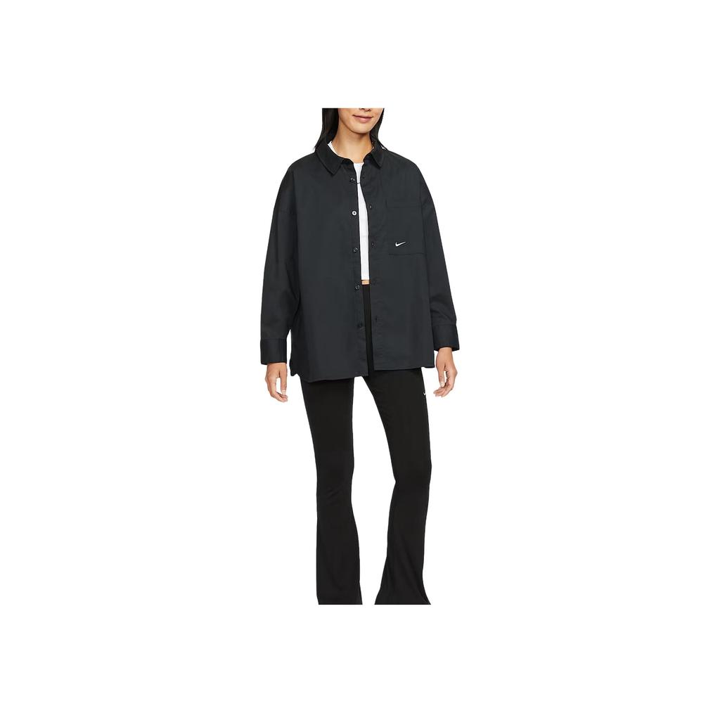 Nike Chill Poplin Casual Long Sleeve Shirt Women tops HJ0716011