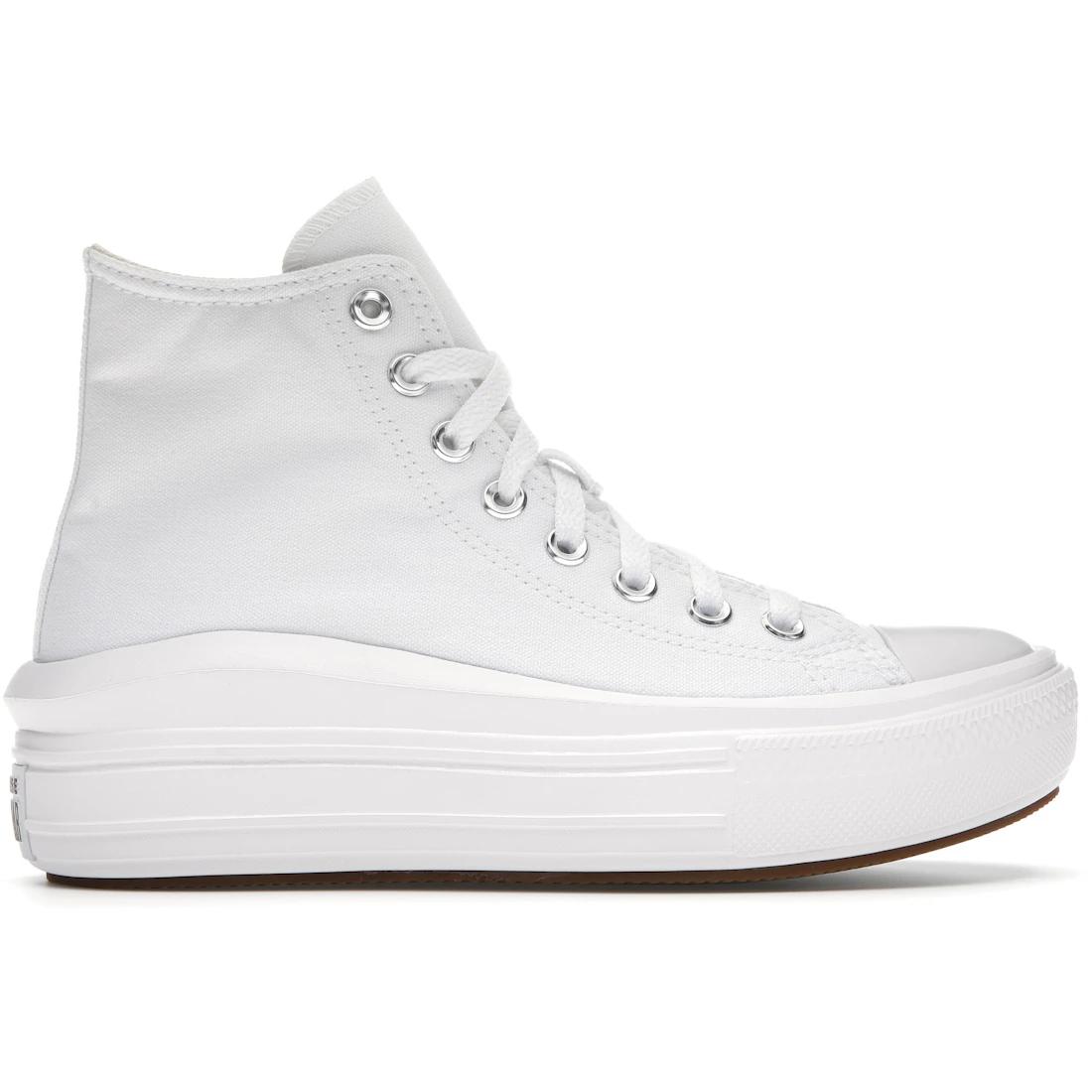 Кеды Converse Chuck Taylor All Star Move Hi Белые (Женский)(568498С) 36