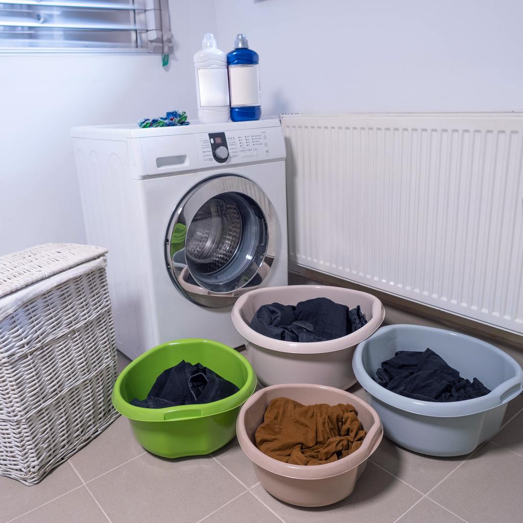 KADAX Bol din Plastic pentru Spălat Lenjerie intimă Bazin Recipient cu Mânere