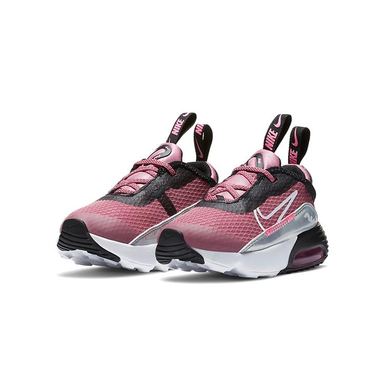 Nike Air Max 2090 Moda Nefes Alabilir Düşük Üst Koşu Ayakkabıları Siyah Pembe Bebek ve Küçük Çocuk DB0929-600