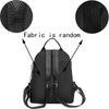 Unisex square bag for men and women travel small backpack multiple pockets design simple student school bag