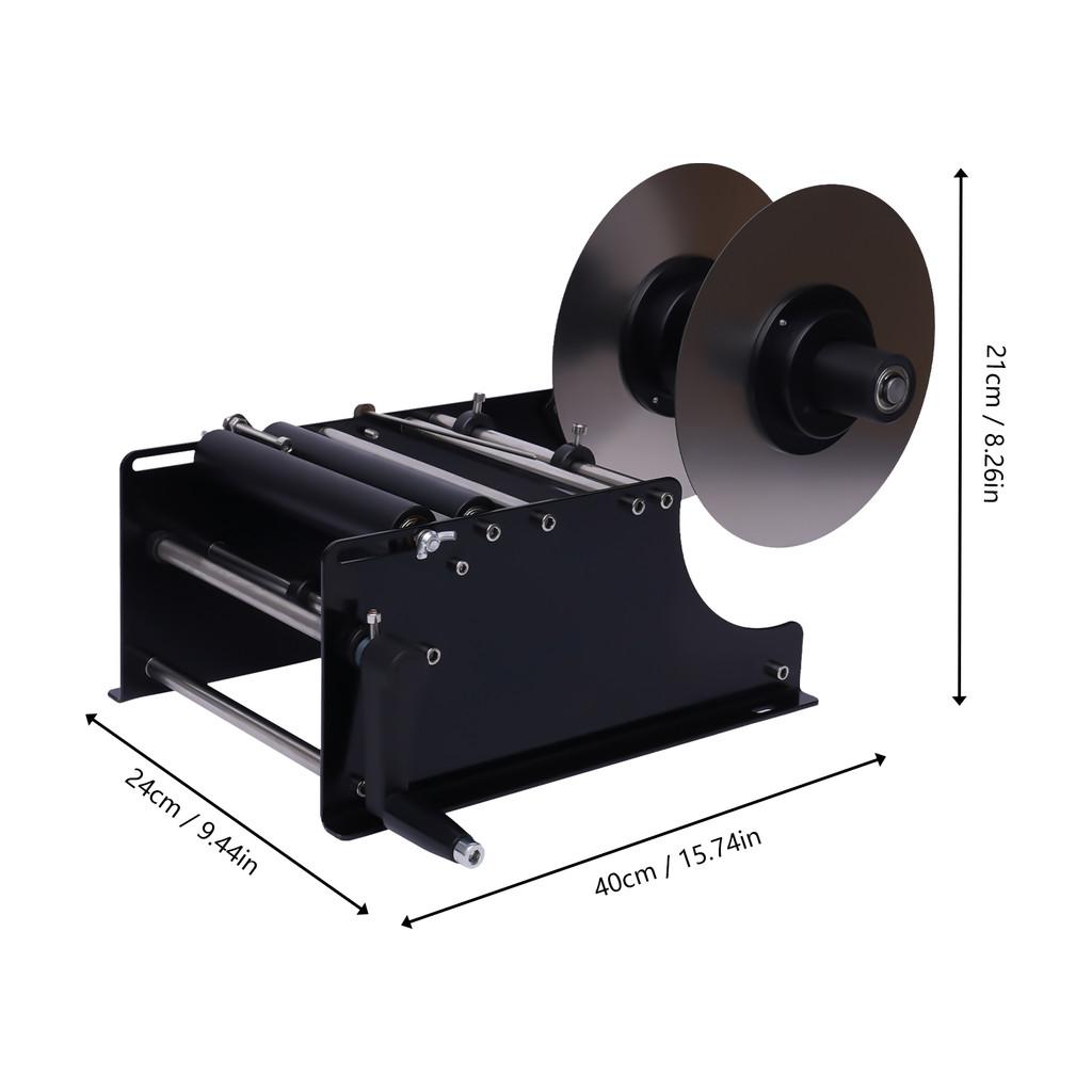 MT-30 10-30pcs/min Label Applicator Semi-automatic Round Bottle Labeling Machine Manual Small Adhesive Sticker Labeler