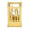 Metal Pen Holder Durable Metal Easy Assembly Surface Electroplating High Hardness Gold Pen Holder