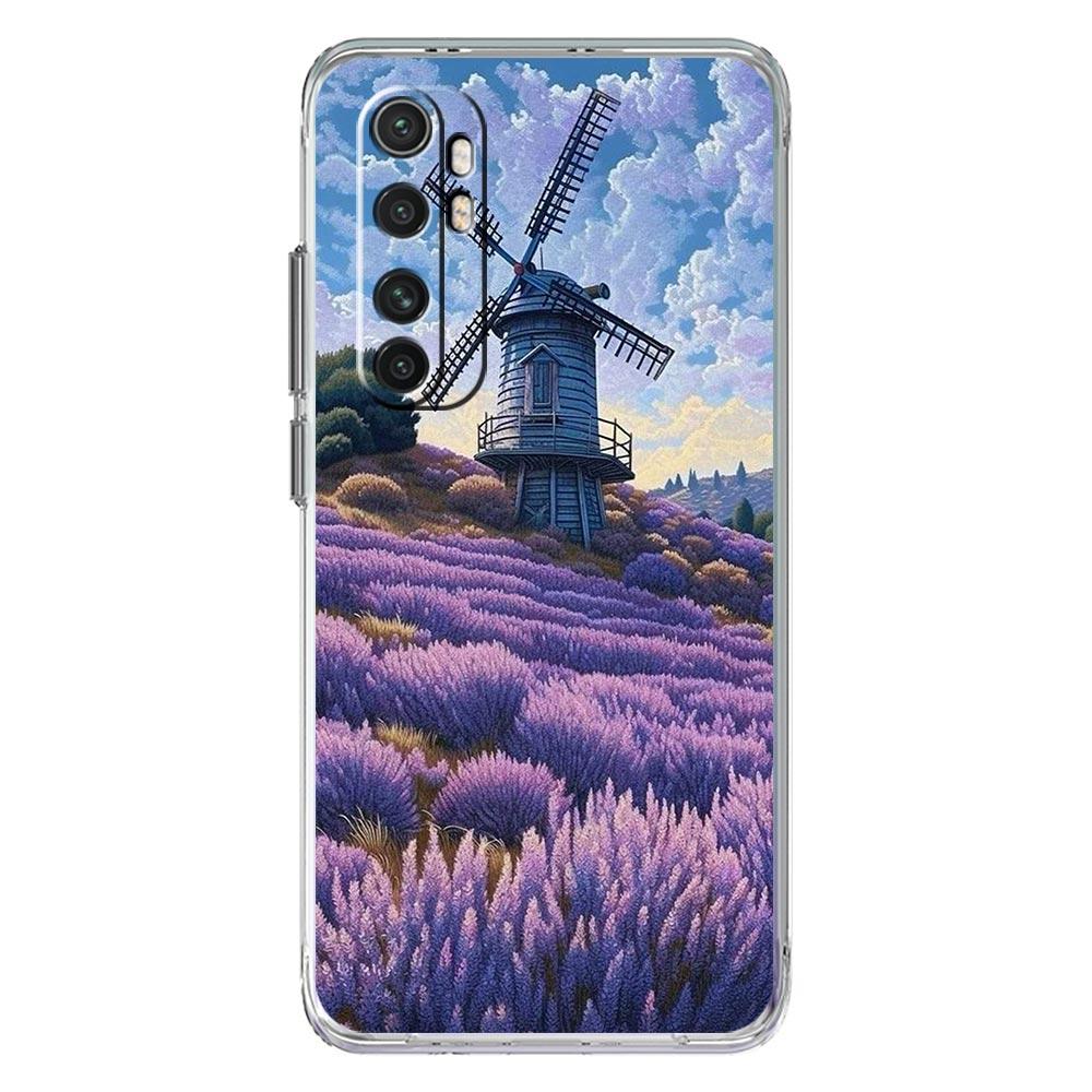 Simple lavender Purple flowers Phone Case For Xiaomi Mi Poco X6 X5 NFC X3 F6 F5 Pro F4 F3 15 14T 14 13T 12T 12 13 Lite 11 Cover