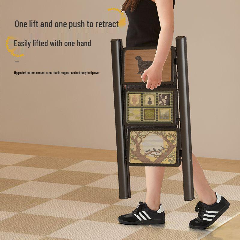 Meishida Chinesischer Stil Tragbarer Teleskopischer A-Rahmen Trittschemel für Innenbereich