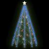 Vidaxl Siatka Lampek Choinkowych, 250 Niebieskich Led, 250 Cm