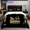 The Godfather Crime Family Saga Bedding 1 Duvet Cover 2 Pillowcase Without Core Bedding Set Soft And Comfortable Christmas Birthday Gift