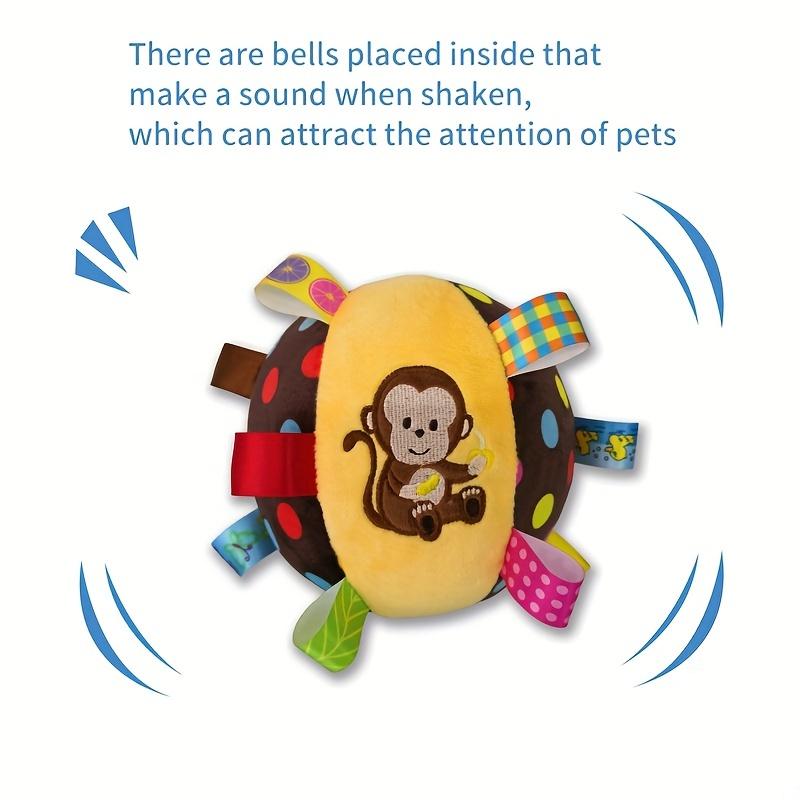Kulista, interaktywna zabawka dla zwierząt z piszczącą bronią, która pomaga złagodzić nudę