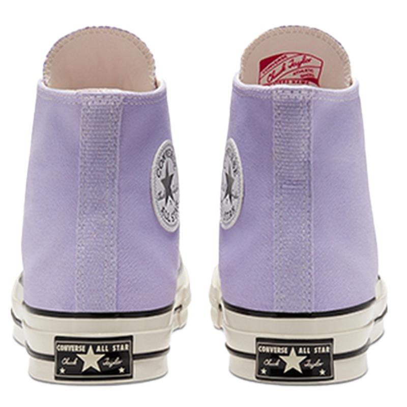 Converse 1970s Chuck Taylor All Star Trendy Casual Versatile High Top Canvas Shoes Unisex Taro Purple