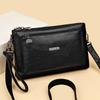 Mobile Phone Bag - Fashionable Single Shoulder Crossbody Bag Soft Leather Bag for Middle-aged Mothers - Women's Bag