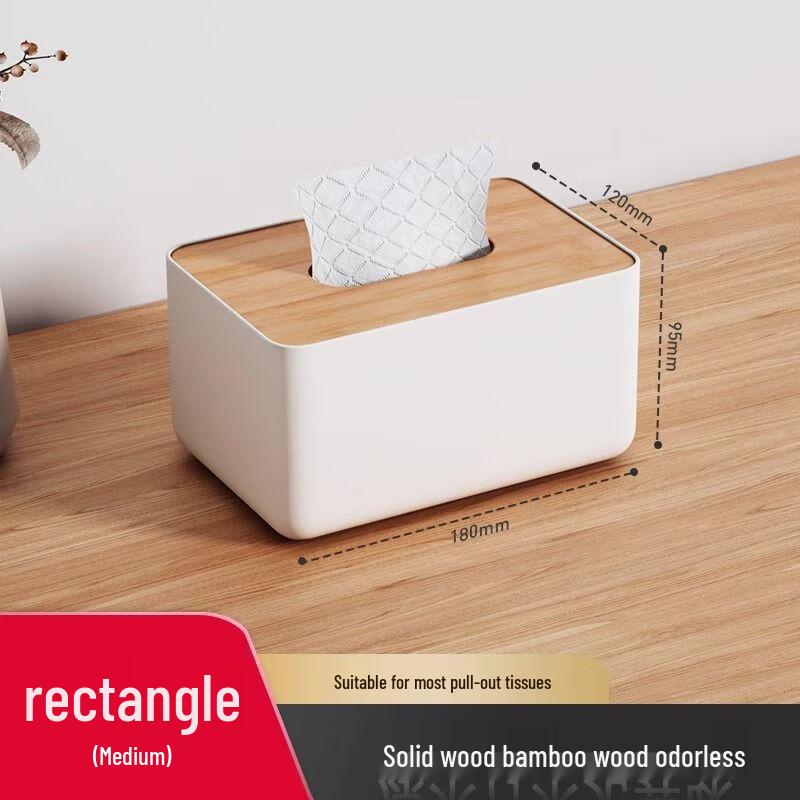 Multifunctional Desktop Tissue Box Organizer