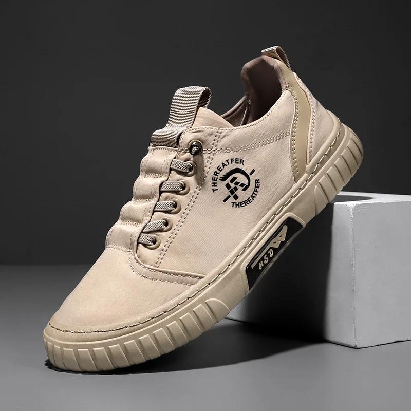 Herren Freizeitschuhe Atmungsaktive Schwarze Sneaker Mode Fahren Gehen Tennisschuhe für Herren Skate Flats Zapatillas Hombre