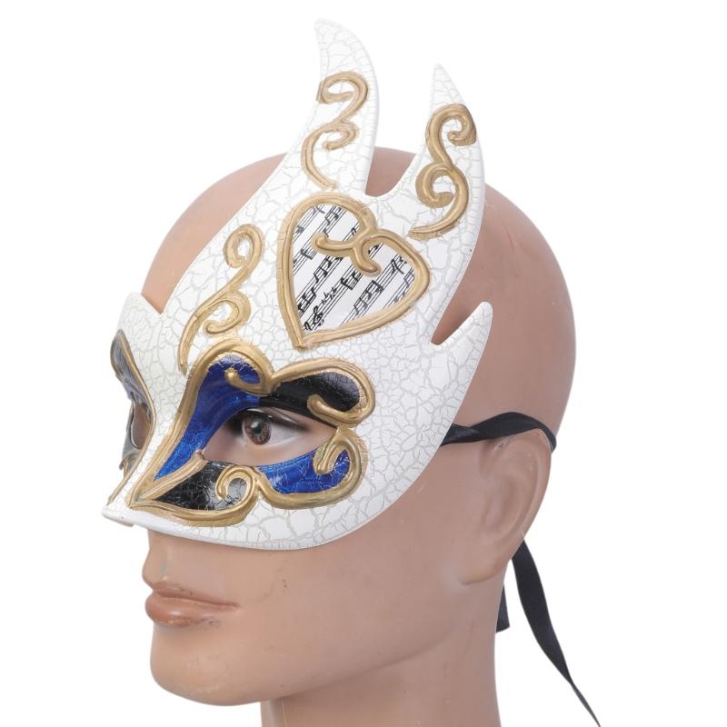 Masquerade Eyemask Halloween Eyemask Masquerade Half Face Mask for Carnivals Halloween Masquerade Party Proms Women Men