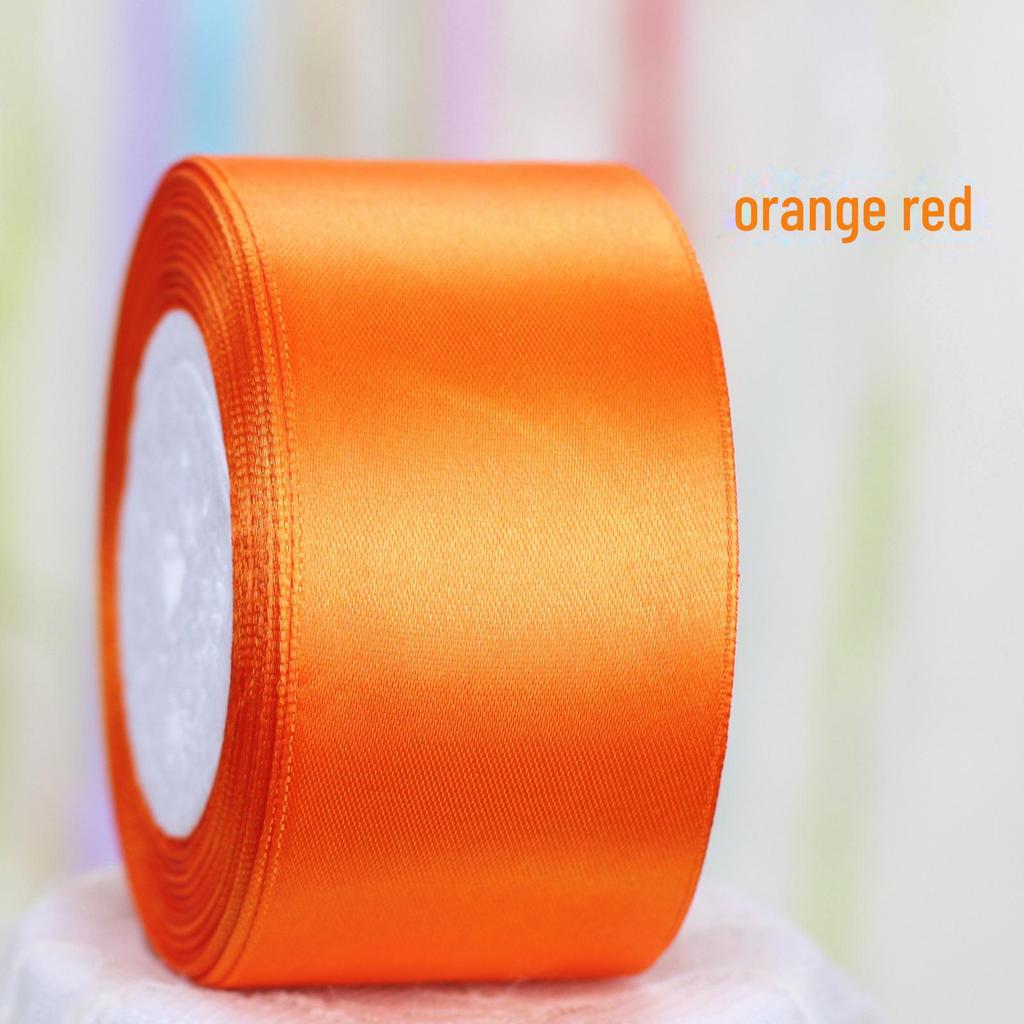 5cm Satin Flower Bow Ribbon for Cakes and Gift Boxes