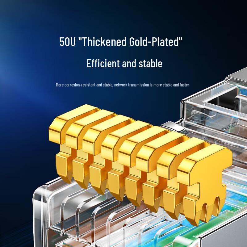 UGREEN Cat8 Shielded RJ45 Connector (10-Pack)