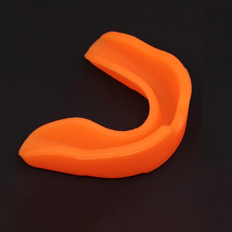 

Silicone Tooth Protector for Night Sleep, Mouth Guard Tray for Rugby Karate, Bruxism Grinding, Boxing Protection, Free Shaping помаранчевий