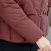 Fashion Woman Winter Short Coats Stand Collar Casual Thick Warm Parkas Women Jackets