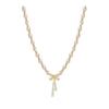 Female High-end Temperament Bow Collarbone Necklace