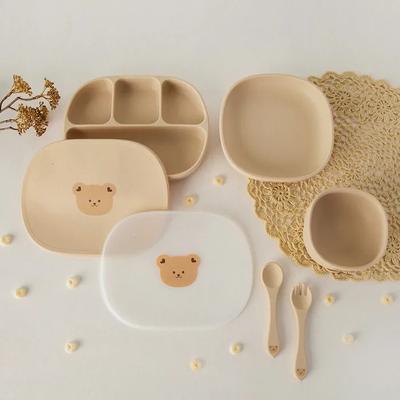 Dotcom Silicone Absorbent Tableware Series 4 Types