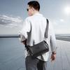 SCHWARZETIENNE Men's Genuine Leather Shoulder Crossbody Bag
