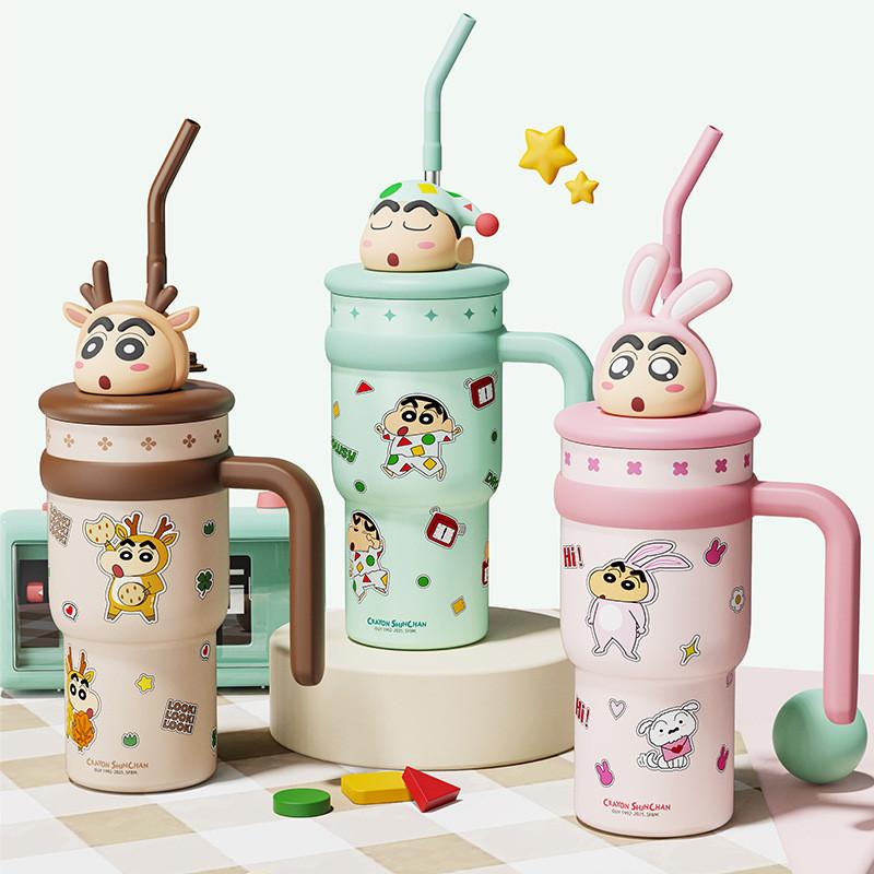 Pyžamo Crayon Shin Chan Stitch Lotso Judy Tištěný Nerezový Izolovaný Hrneček S Uchem Pro Děti A Dospívající