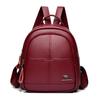 Zaino femminile di design Zaini in pelle vintage di qualità per donna Borsa da scuola di grande capacità Borsa da viaggio Borsa da donna Sac A Dos